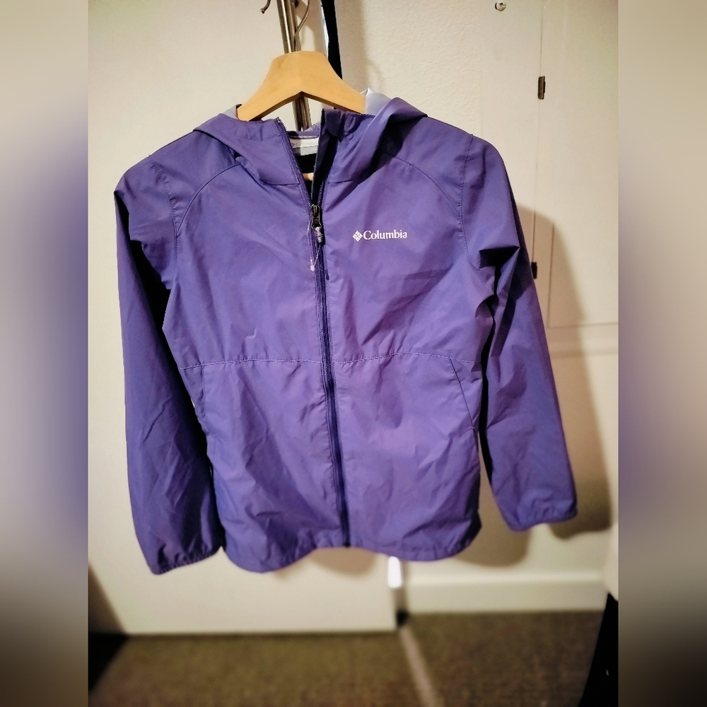 Columbia Girls Rain Jacket NWOT Size Large